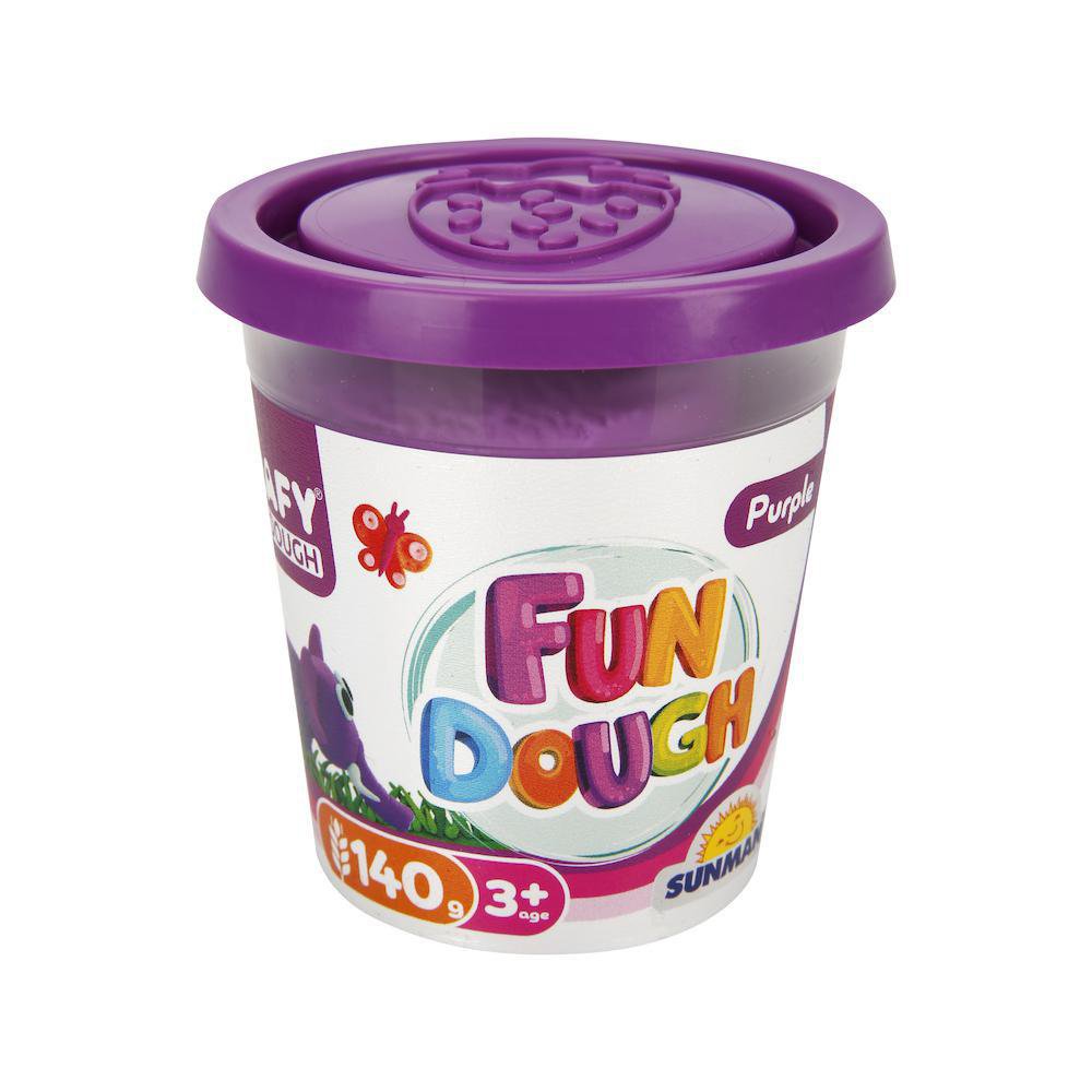 Plasticina Suave y Fragante para Niños para Estimular la Creatividad, 140 g - Varios Colores Morada