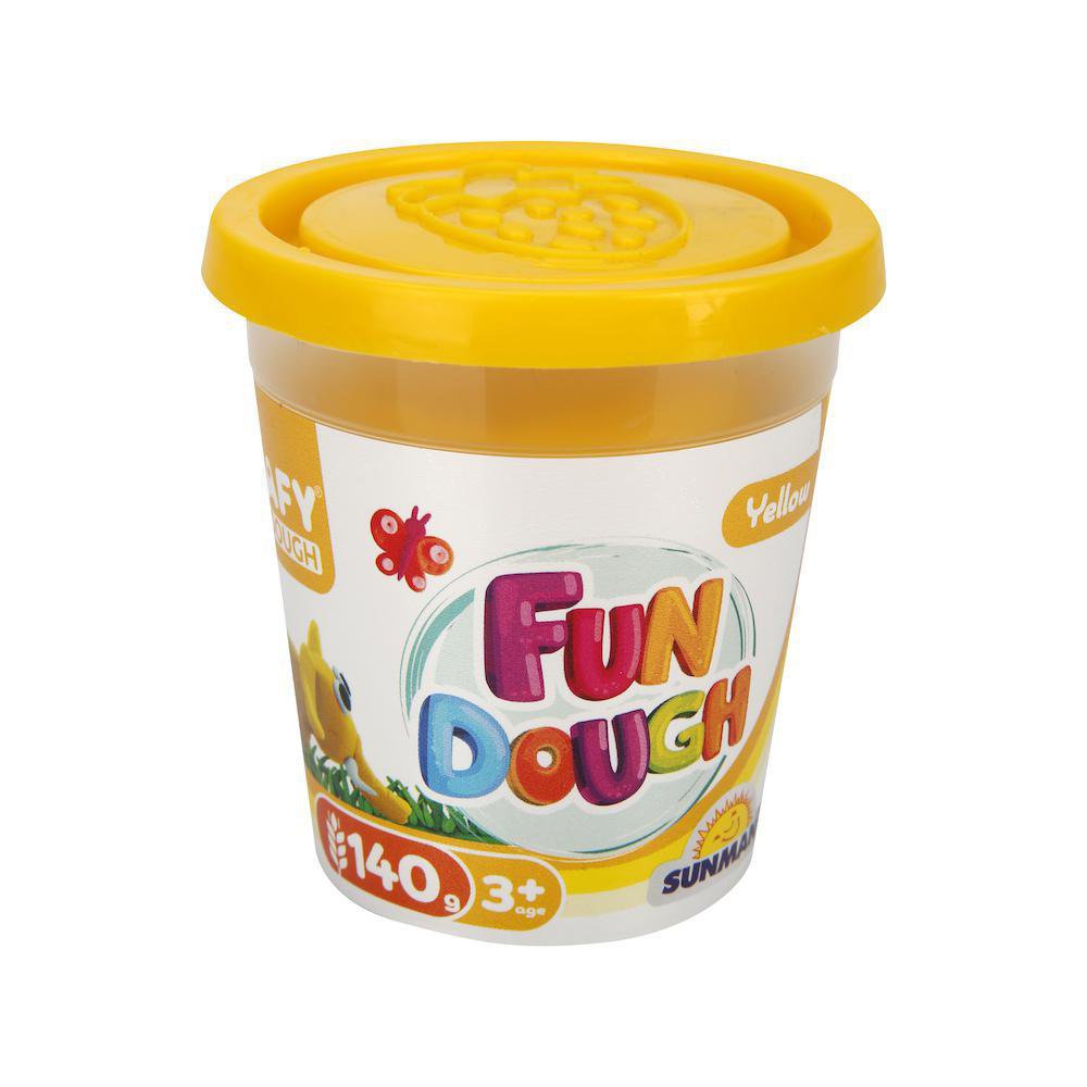 Plasticina Suave y Fragante para Niños para Estimular la Creatividad, 140 g - Varios Colores Amarilla