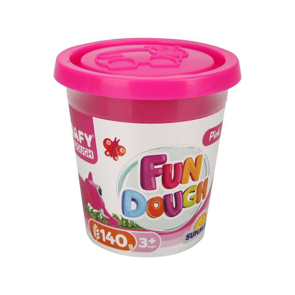 Plasticina Suave y Fragante para Niños para Estimular la Creatividad, 140 g - Varios Colores Rosada