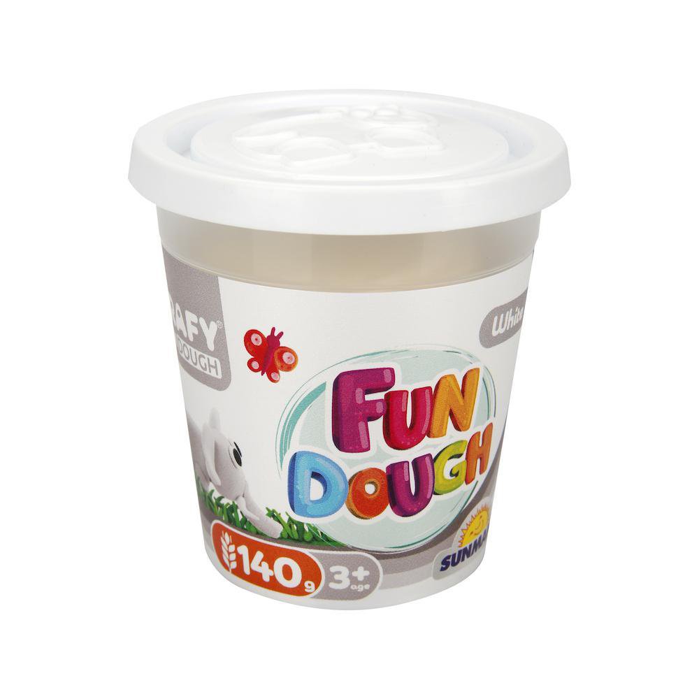 Plasticina Suave y Fragante para Niños para Estimular la Creatividad, 140 g - Varios Colores Blanca