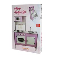 Cocina De Madera Rosa - Koala Kids