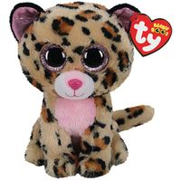Beanie Boos Livvie Leopardo Cafe/Rosa - Ty