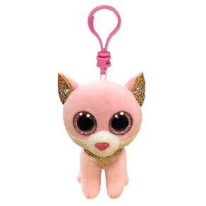 Beanie Boos Fiona Gato Rosado Clip - Ty