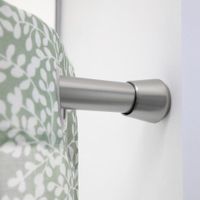 Galería De Tensión Fuji Plateada Extensible De 90 - 140 Cm - Inspire