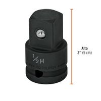 Adaptador De Impacto 1/2x3/4 Plg - Truper