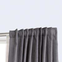 Galería Doble Sombrío Plateada Extensible De 120 - 210 Cm - Inspire