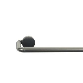 Galería De Metal Plateada Extensible De 120 - 210 cm - Inspire