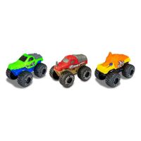 Set De Camiones De Animales 3 Pzas - Express Wheels