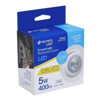 Lámpara LED Dirigible Empotrable Luz De Día 5 W - Volteck