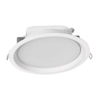 Lámpara LED Redonda Empotrable Luz Cálida 12 W - Volteck