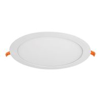 Lámpara LED Redonda Empotrable Luz Cálida 18 W - Volteck