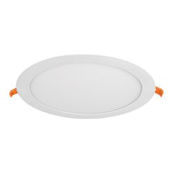 Lámpara LED Redonda Empotrable Luz Cálida 18 W - Volteck