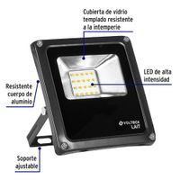 Reflector Delgado LED Luz Cálida 10 W - Volteck