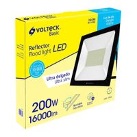 Reflector Ultra Delgado LED Luz De Día 200 W – Volteck