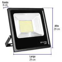 Reflector Delgado LED Luz Cálida 100 W - Volteck