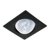 Lámpara LED Dirigible Empotrable Luz De Día 400 Lm 5 W Negra - Volteck