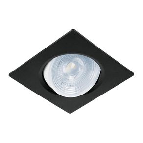 Lámpara LED Dirigible Empotrable Luz De Día 400 Lm 5 W Negra - Volteck