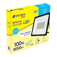 Reflector Ultra Delgado LED Luz De Día 100 W – Volteck