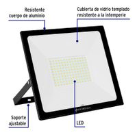 Reflector Ultra Delgado LED Luz De Día 100 W – Volteck