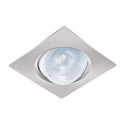 Lámpara LED Dirigible Empotrable Luz De Día 400 Lm 5 W Cromo - Volteck