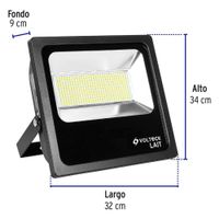 Reflector Delgado LED Luz De Día 150 W - Volteck