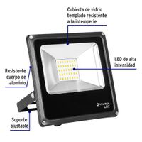 Reflector Delgado LED Luz Cálida 20 W - Volteck