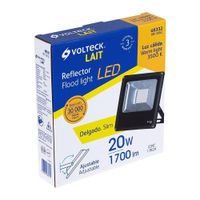 Reflector Delgado LED Luz Cálida 20 W - Volteck