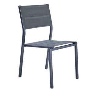 Silla Orion Gris Aluminio 55x46x85 Cm - Naterial