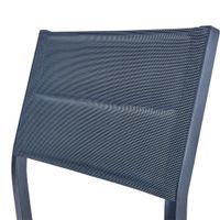 Silla Orion Gris Aluminio 55x46x85 Cm - Naterial