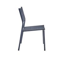 Silla Orion Gris Aluminio 55x46x85 Cm - Naterial