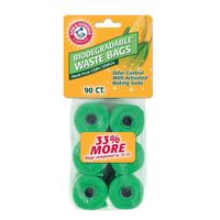 Set de 6 Bolsas Biodegradables Para Mascota - Arm & Hammer