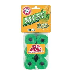 Set de 6 Bolsas Biodegradables Para Mascota - Arm & Hammer