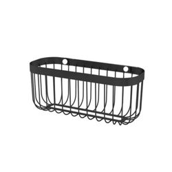 Organizador Metálico para Baño Negro