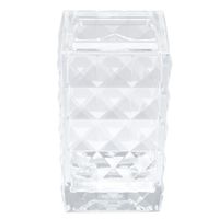Porta Cepillo De Dientes De Cristal Acrílico - Sensea