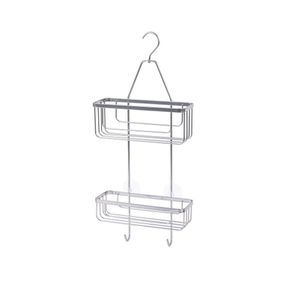 Organizador Para Baño De 2 Niveles Plateado - Sensea