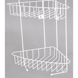 Organizador Para Baño De 2 Niveles Blanco