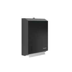 Dispensador de Toallas de Papel Negro Mate - Genwec