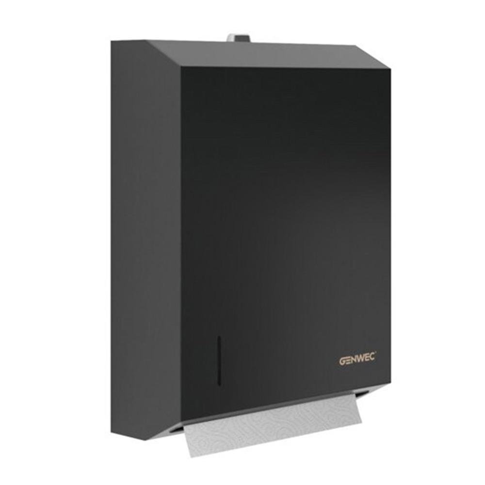Dispensador de Toallas de Papel Negro Mate Dispensador de Papel Toalla Negro Mate