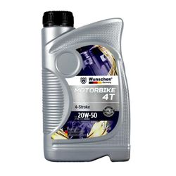 Aceite Para Moto 20W50 4T 1 L - Wunscher