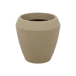 Maceta De Plástico Estilo Egipcio Arena 53X54 Cm - Tramontina