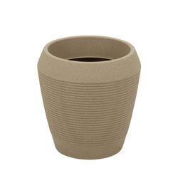 Maceta De Plástico Estilo Egipcio Arena 37X39 Cm - Tramontina