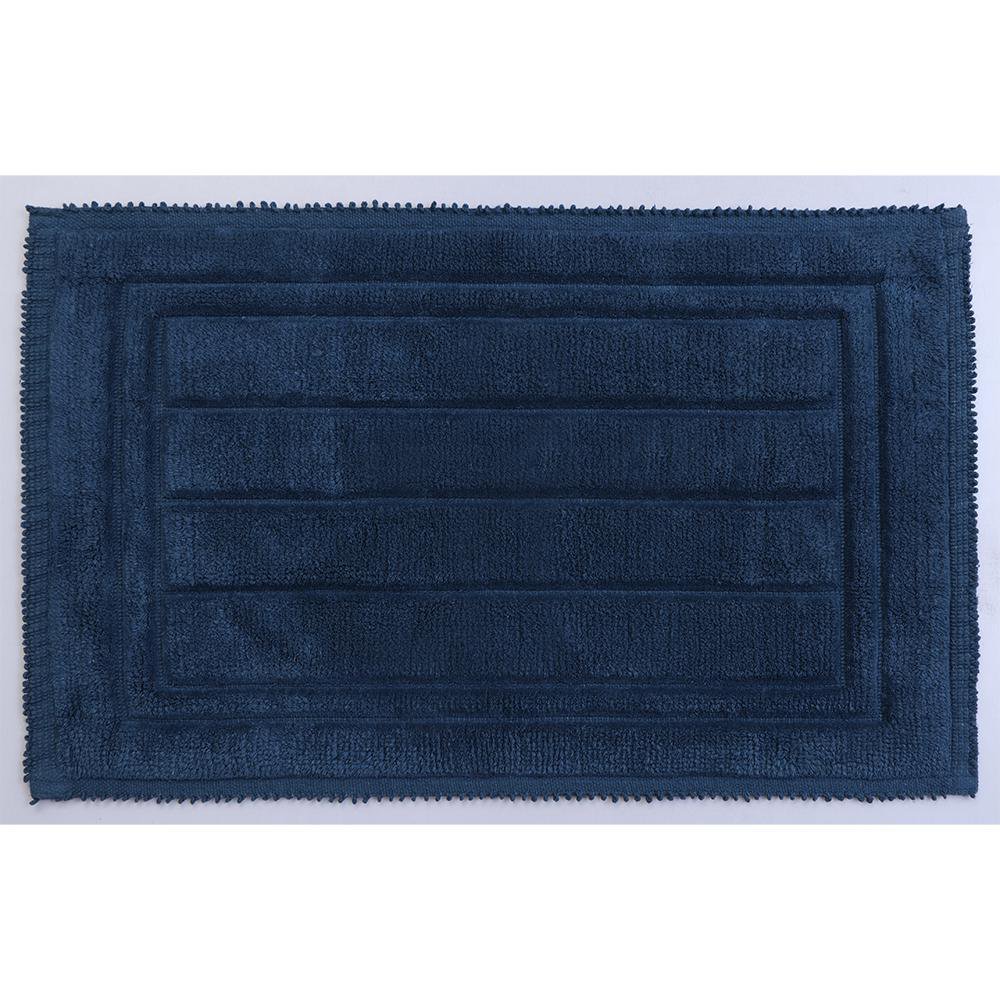 Alfombra de Baño de Algodón - Varios Colores Azul