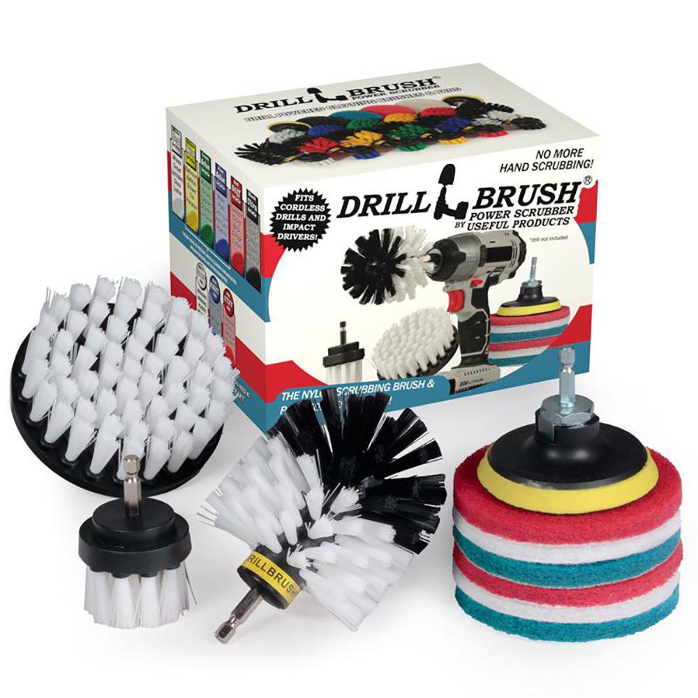 Set de 10 Cepillos de Limpieza para Taladro de 4 Plg