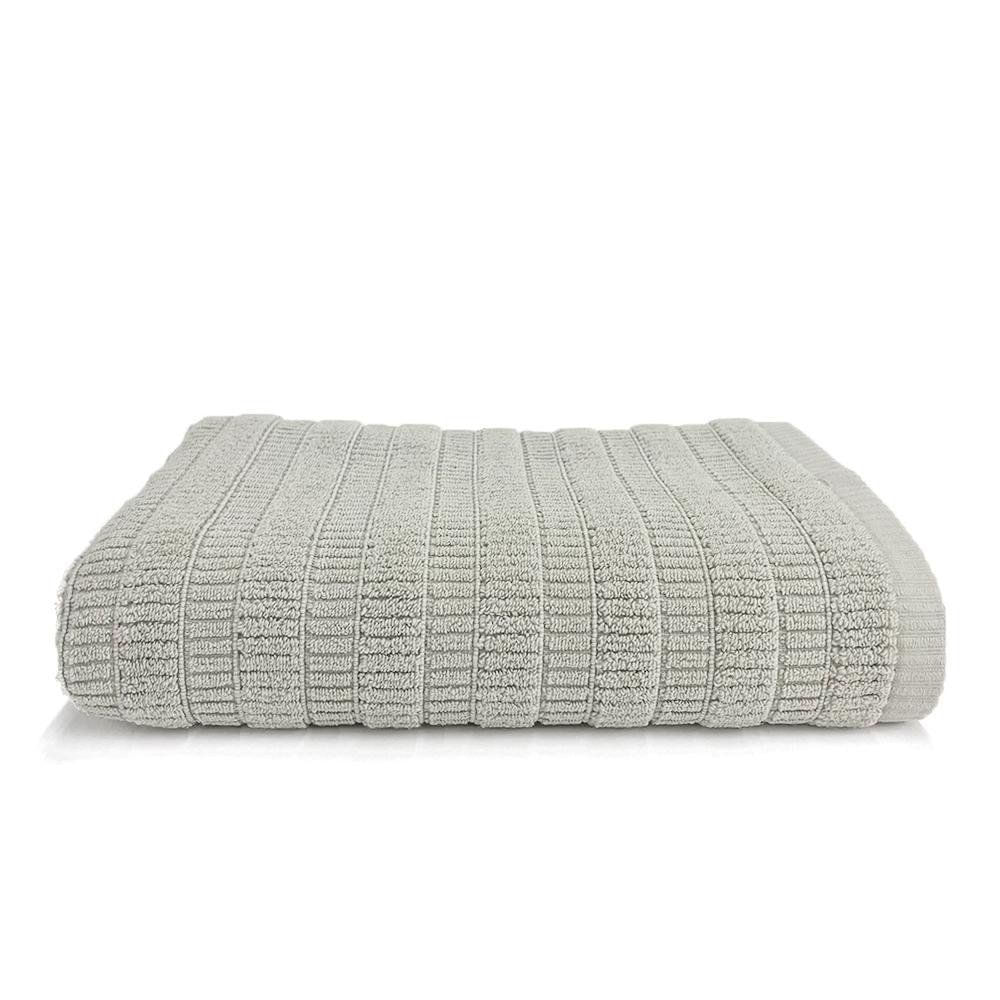 Toalla Jacquard Gris - Livim Natural Home Varios Tamaños Baño