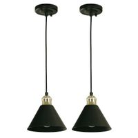 Combo De 2 Lámparas Colgantes Lulu De 1 Luz E27 - Zlumini