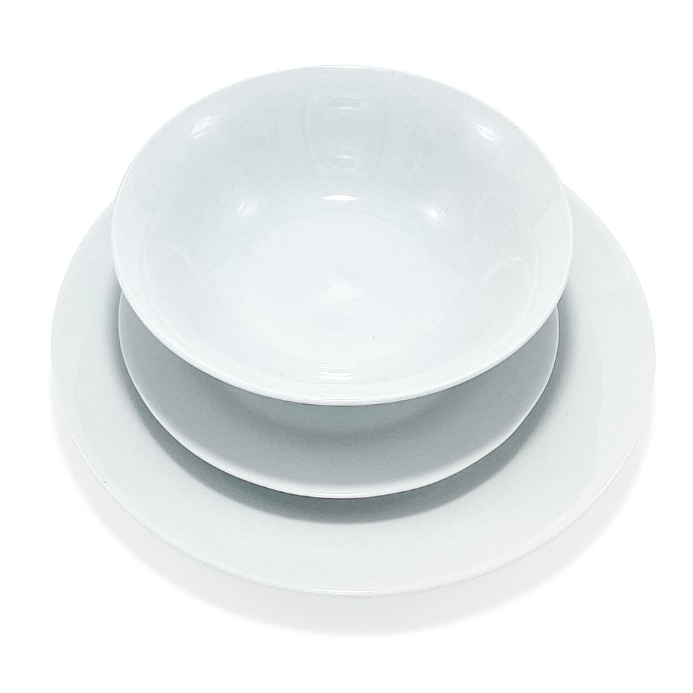 Set de Vajilla de 12 Piezas Color Blanco