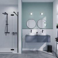 Cesta Rectangular Neo Black - Sensea