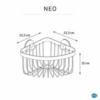Cesta Angular Neo Blanco - Sensea