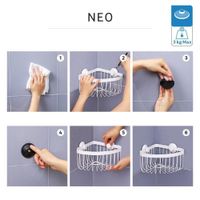 Cesta Angular Neo Blanco - Sensea