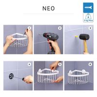 Cesta Angular Neo Blanco - Sensea